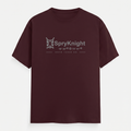 Classic Crew Neck Maroon T-Shirt (Unisex)
