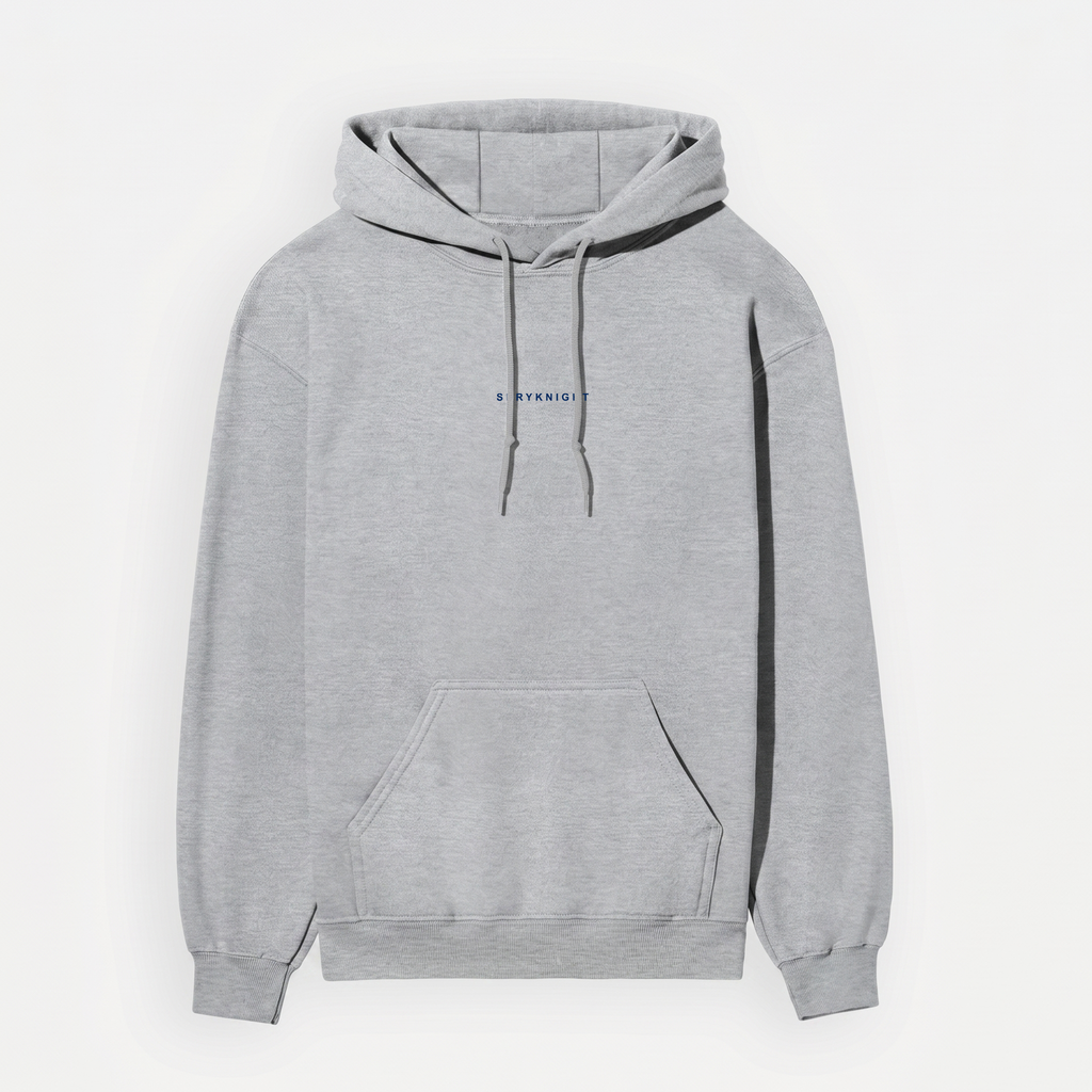 Grey Melange Hoodie (Unisex)