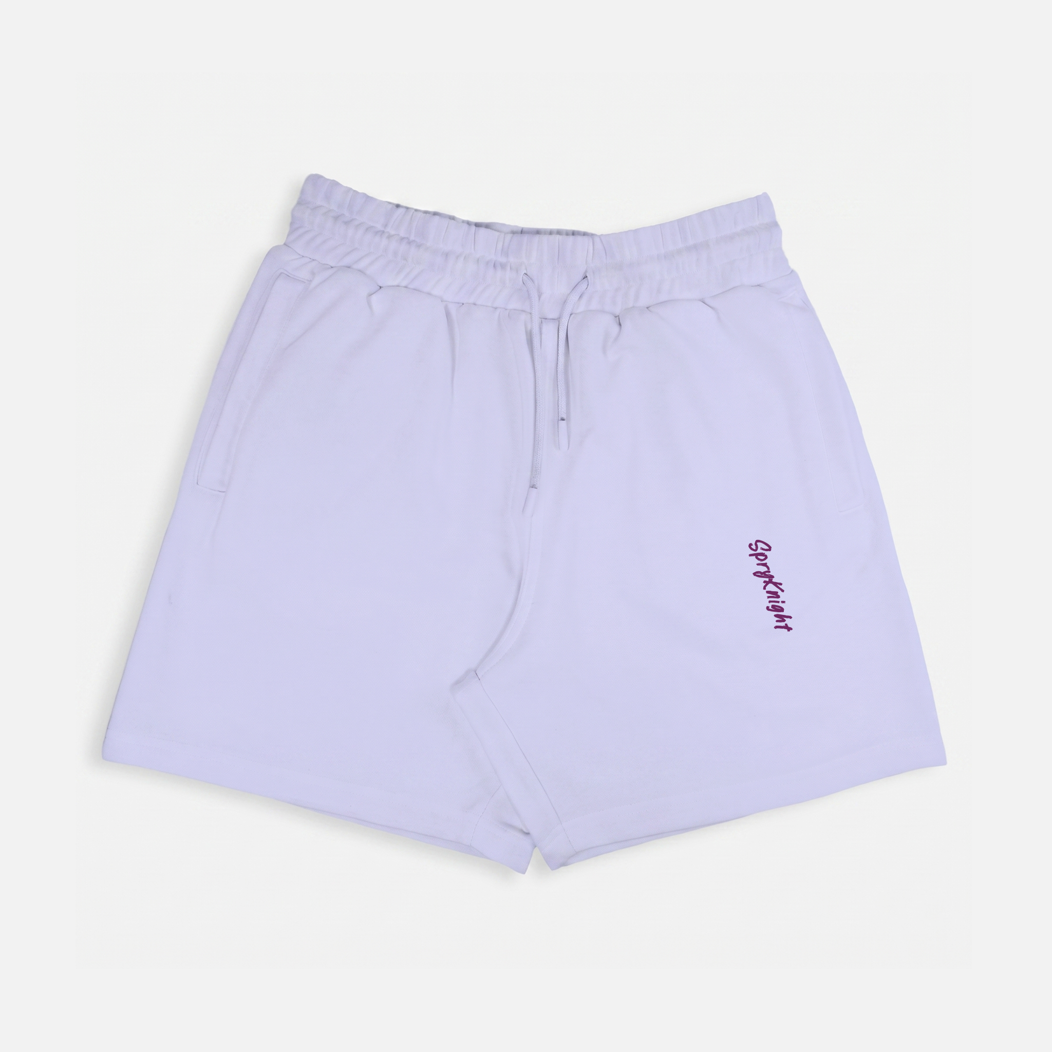 French Terry Lavender Shorts (Unisex)