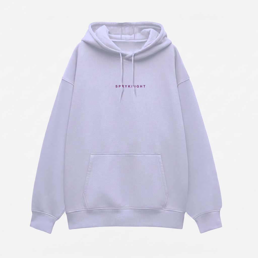 Oversized Lavender Hoodie (Unisex)