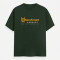 Classic Crew Neck Bottle Green T-Shirt (Unisex)
