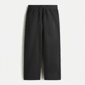 French Terry Black Sweatpants (Unisex)