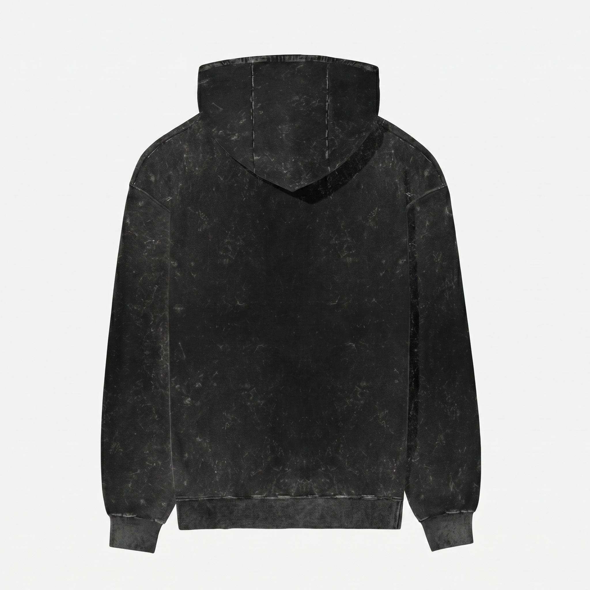 Acid Washed Black Hoodie (Unisex)