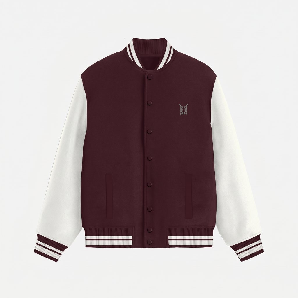 Varsity Maroon Jacket (Unisex)