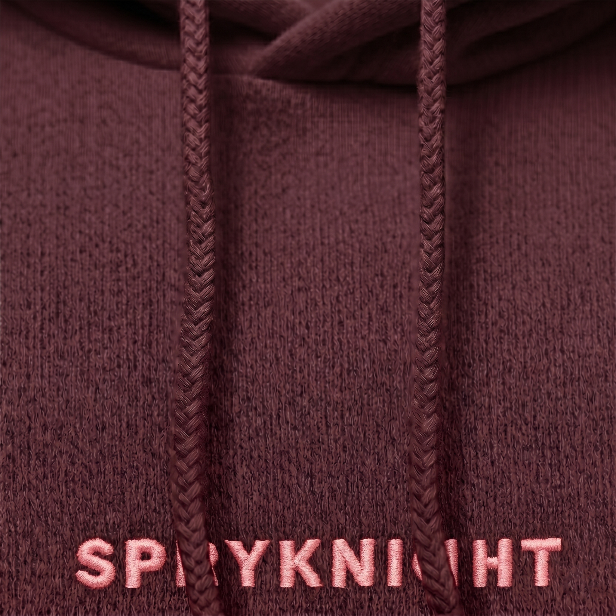 Oversized Maroon Hoodie (Unisex)