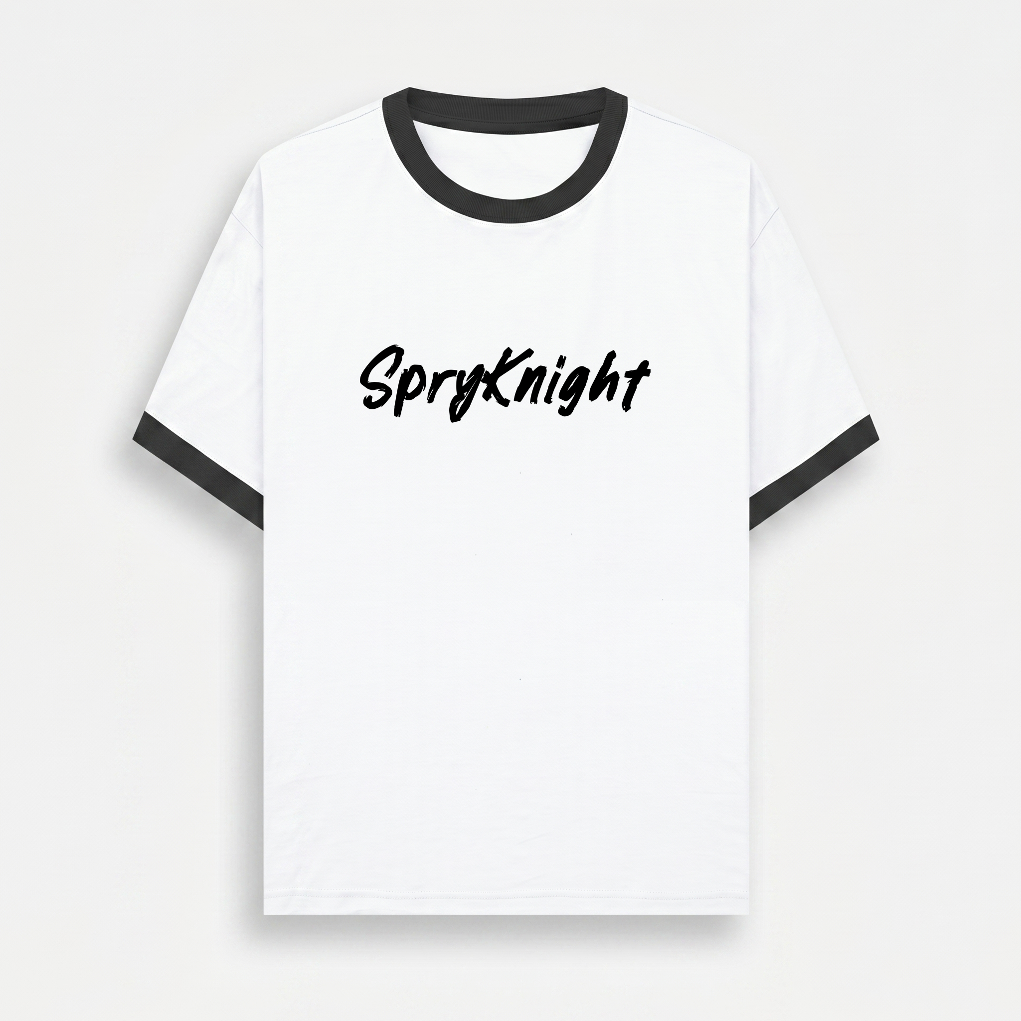 Ringer White T-Shirt (Unisex)