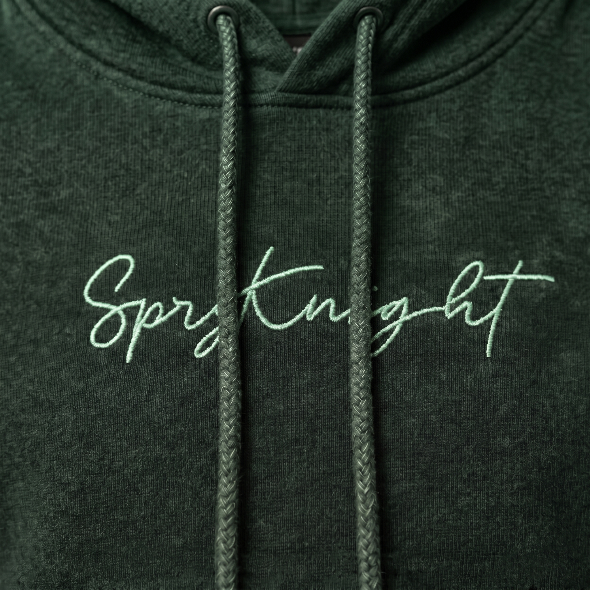 Acid Washed Bottle Green Hoodie (Unisex)