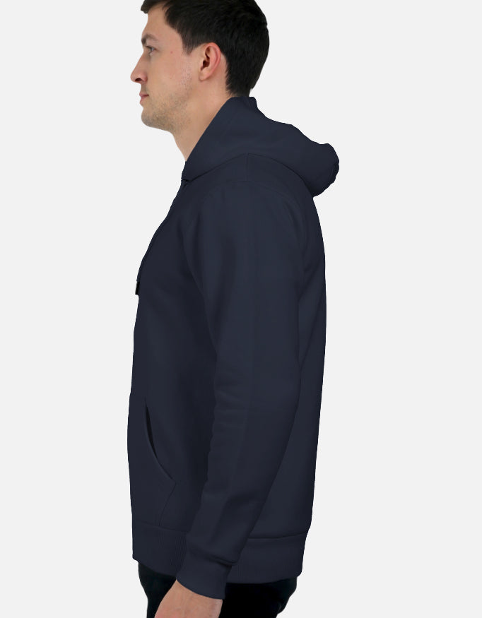 Oversized Navy Blue Hoodie (Unisex)