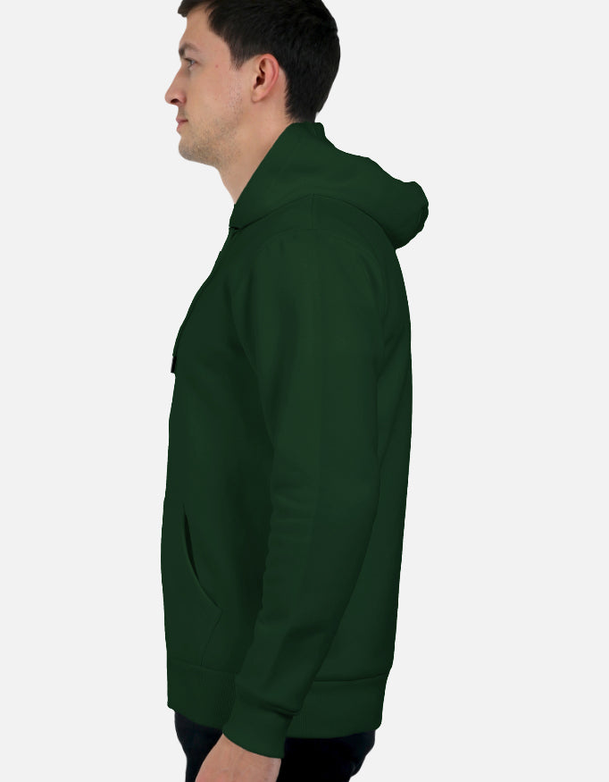 Oversized Bottle Green Hoodie (Unisex)