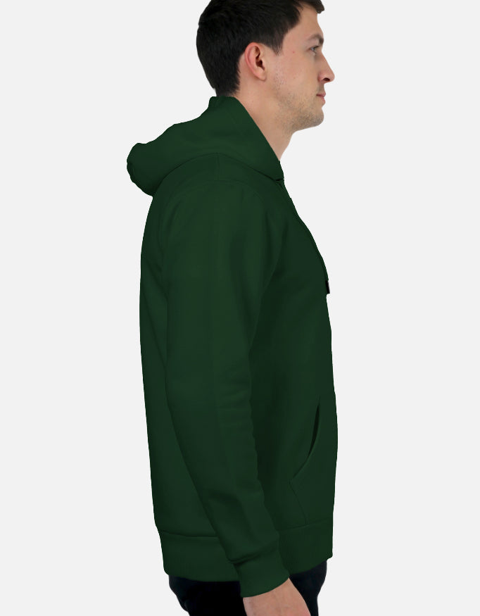Oversized Bottle Green Hoodie (Unisex)