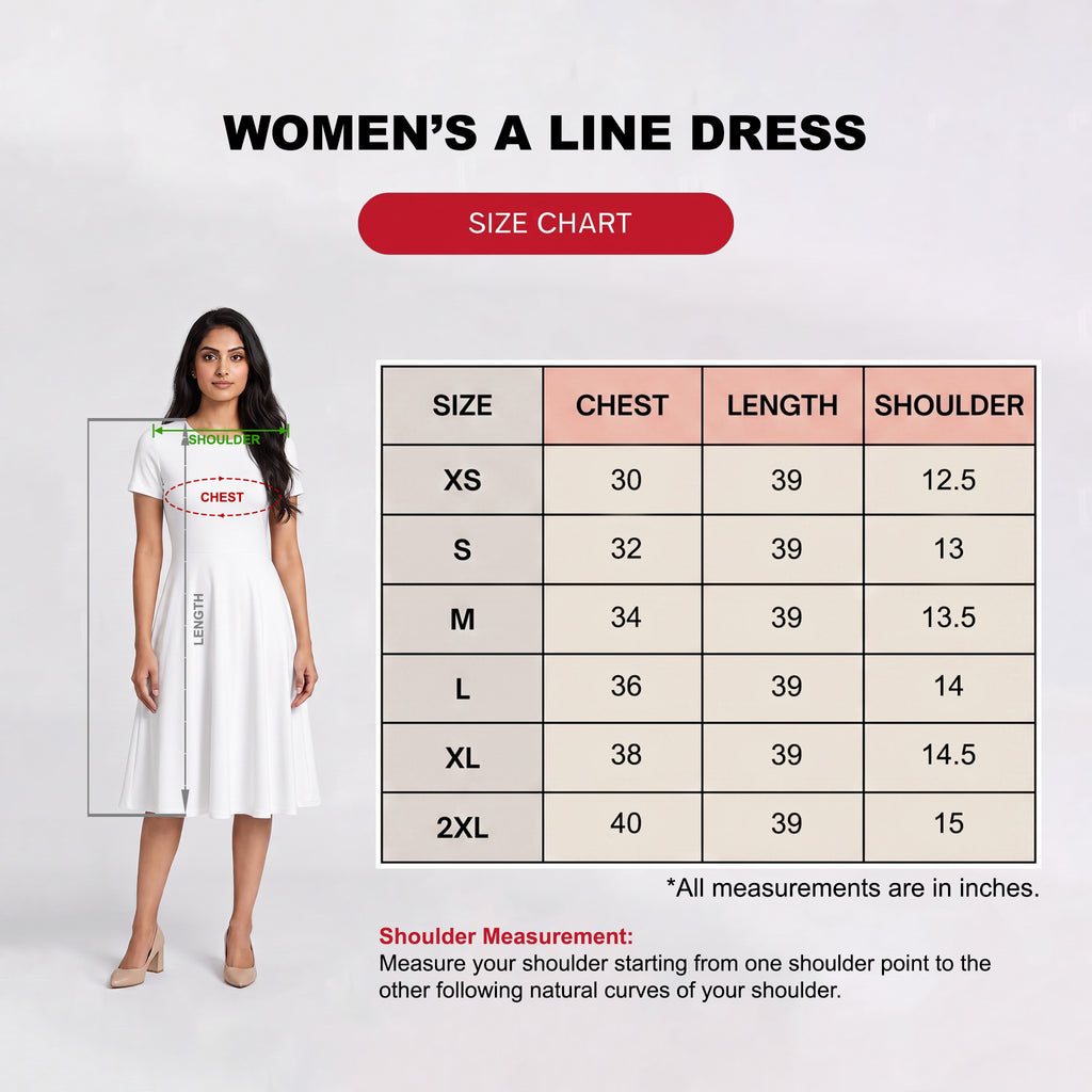 Light Steel A Line Dress