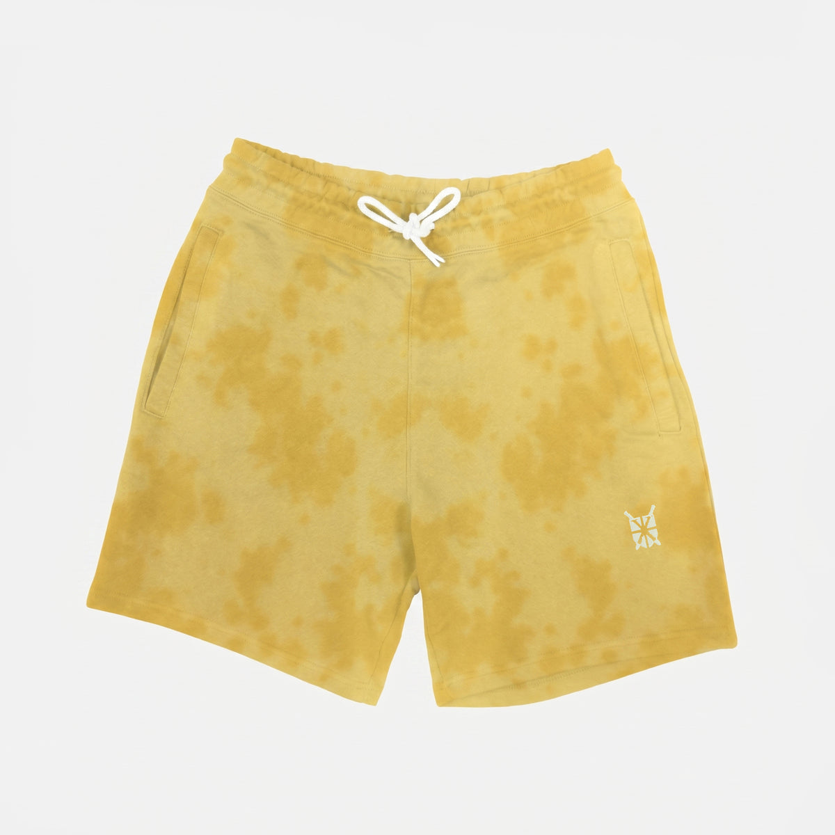 Tie Dye Yellow Shorts (Unisex)
