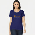 Women's Classic Crew Neck Royal Blue T-Shirt
